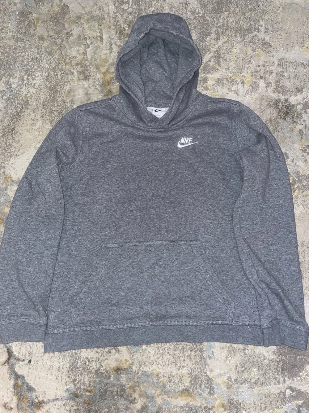Nike Boys Gray Hoodie Sweater